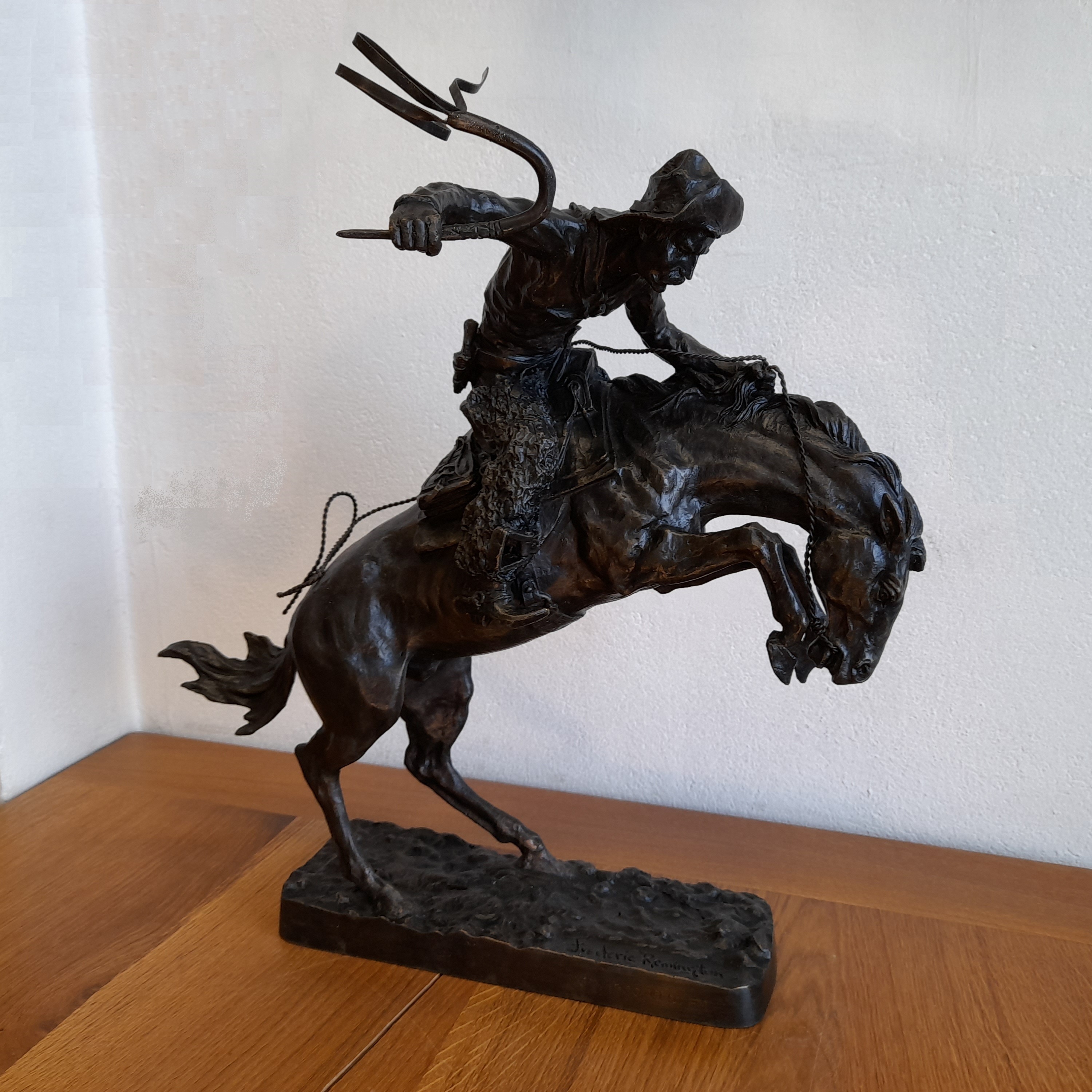 Bronze "Le vacher" de F. Remington - Collection particulière