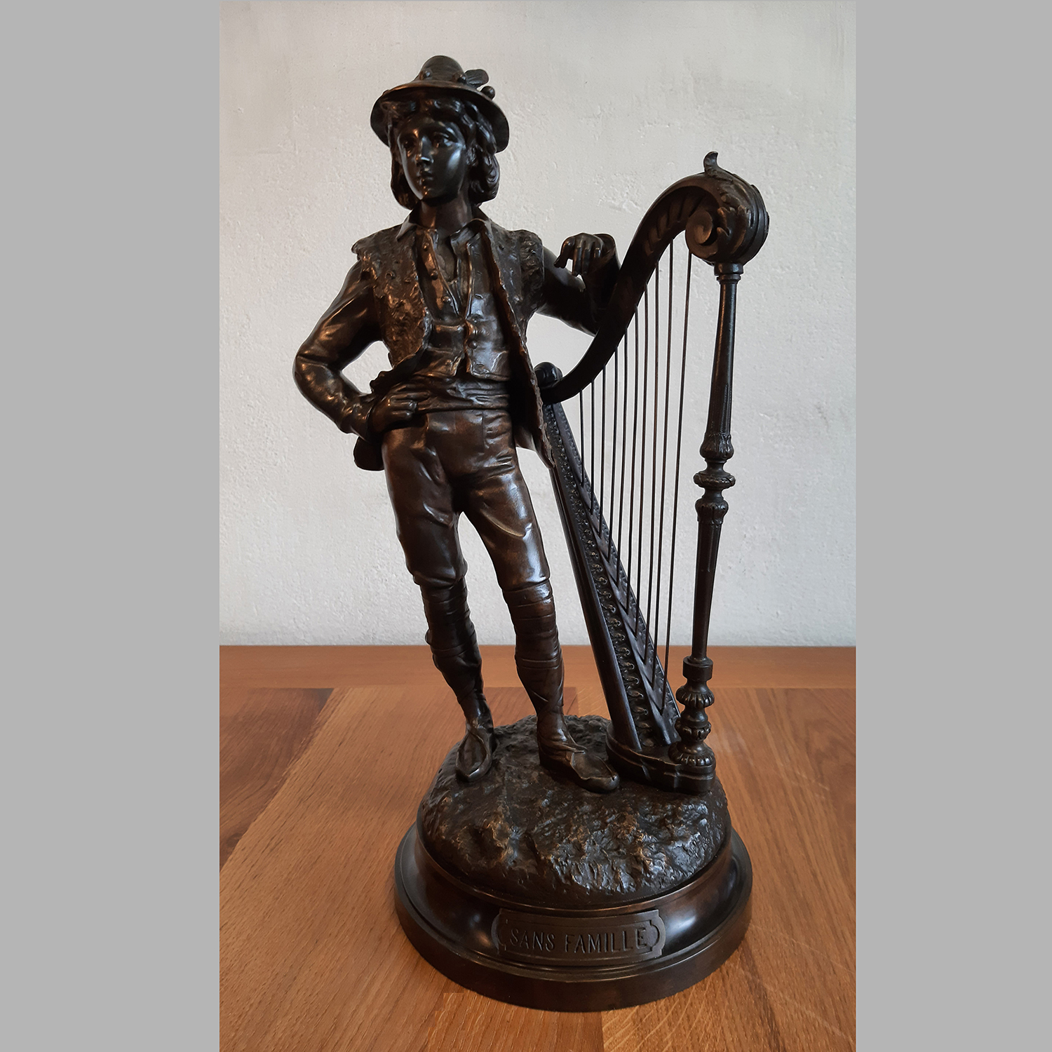 Bronze "Sans famille" de C. Anfrie - Collection particulière