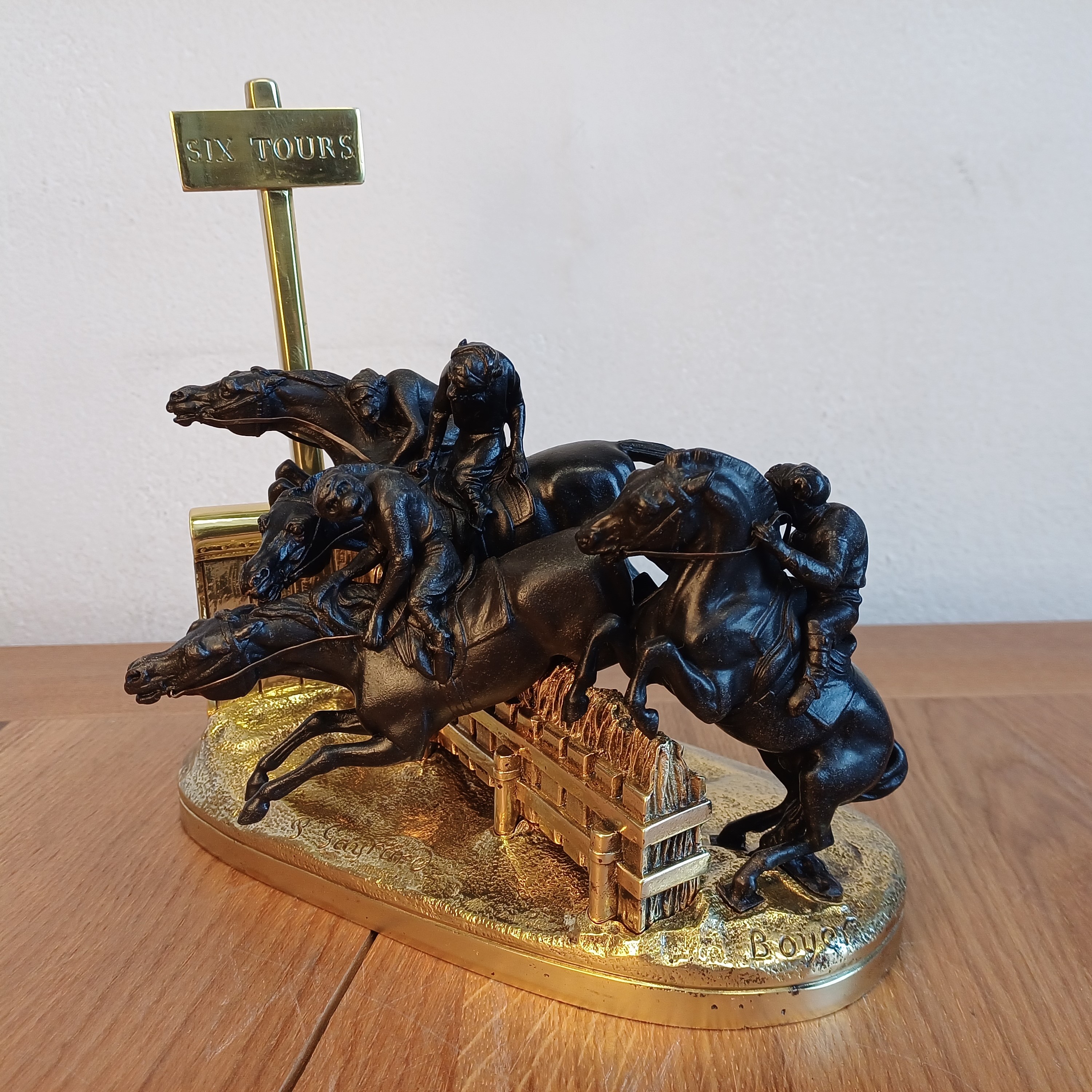 Bronze "Six tours" de Paul Gayrard - Collection particulière